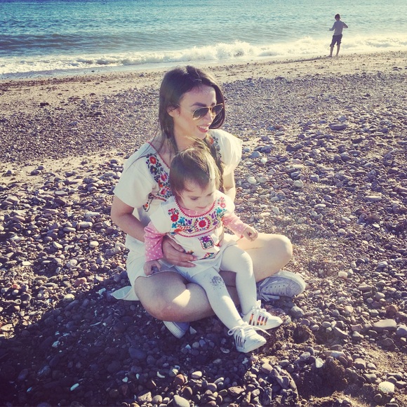 Mexican Dress Embroidered Fiesta Boho Chic Tunic - Picture 3 of 6